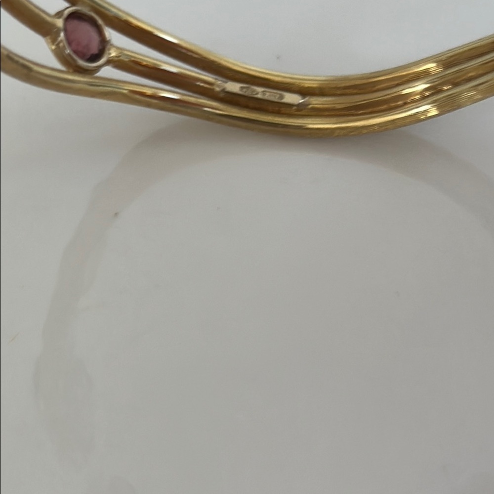 Marco Bicego 18k gold JAIPUR Color Gemstone cuff Bracelet​ ⭐️ - Picture 15 of 15